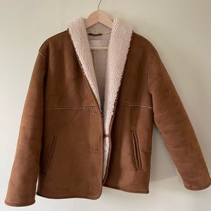 Sherpa & Suede Jacket